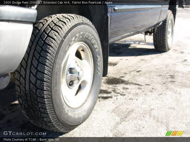 Patriot Blue Pearlcoat / Agate 2000 Dodge Ram 1500 SLT Extended Cab 4x4