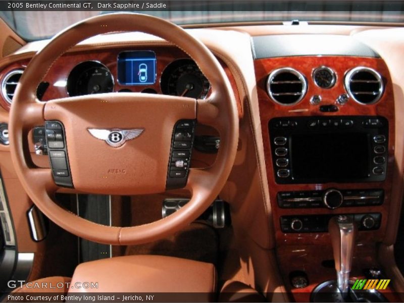 Dark Sapphire / Saddle 2005 Bentley Continental GT