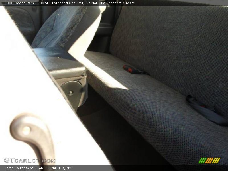 Patriot Blue Pearlcoat / Agate 2000 Dodge Ram 1500 SLT Extended Cab 4x4