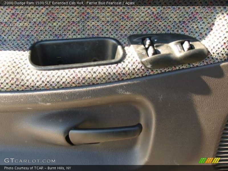 Patriot Blue Pearlcoat / Agate 2000 Dodge Ram 1500 SLT Extended Cab 4x4