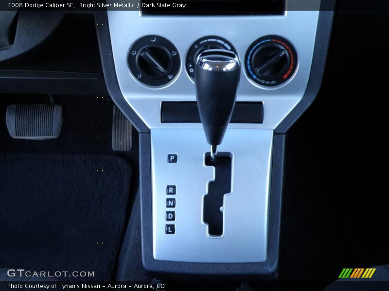 Bright Silver Metallic / Dark Slate Gray 2008 Dodge Caliber SE