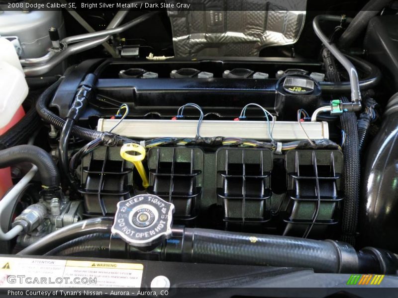 Bright Silver Metallic / Dark Slate Gray 2008 Dodge Caliber SE