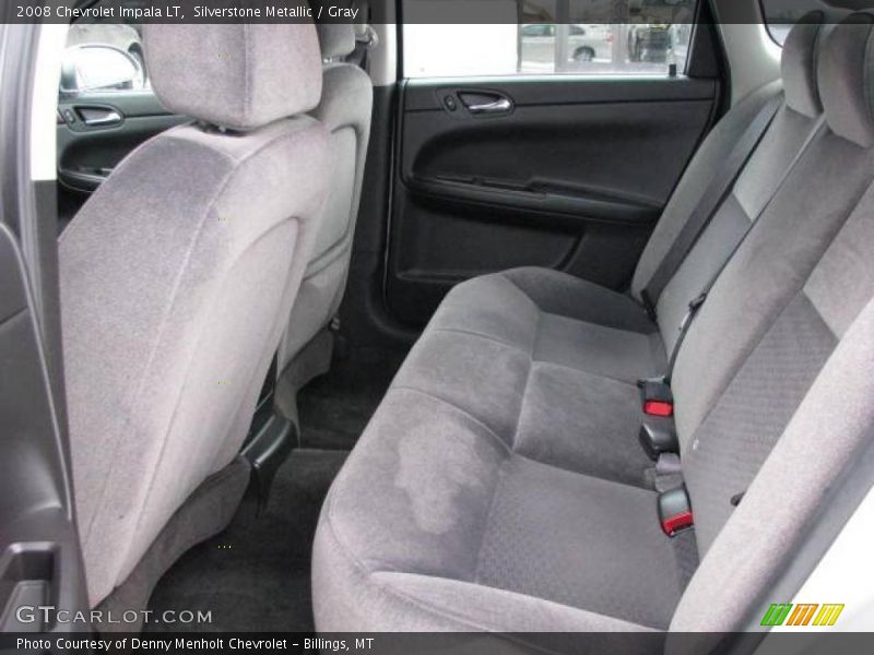 Silverstone Metallic / Gray 2008 Chevrolet Impala LT