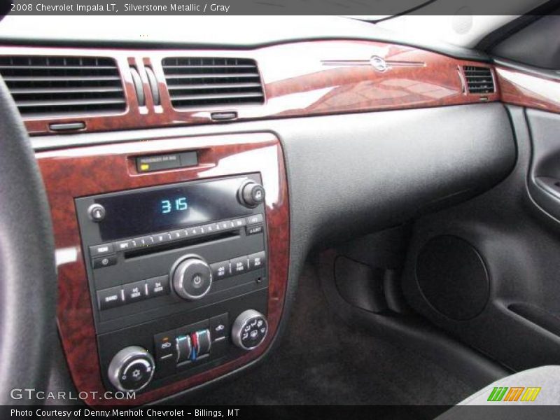 Silverstone Metallic / Gray 2008 Chevrolet Impala LT