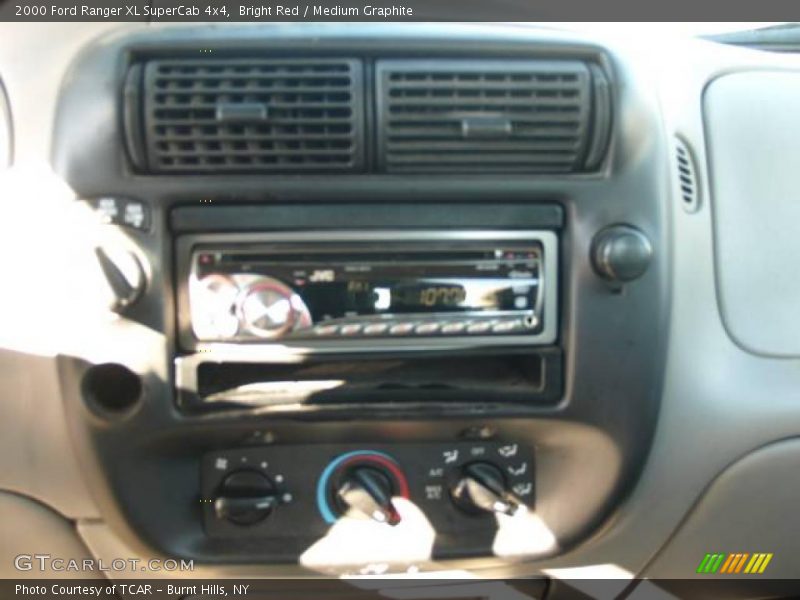 Bright Red / Medium Graphite 2000 Ford Ranger XL SuperCab 4x4