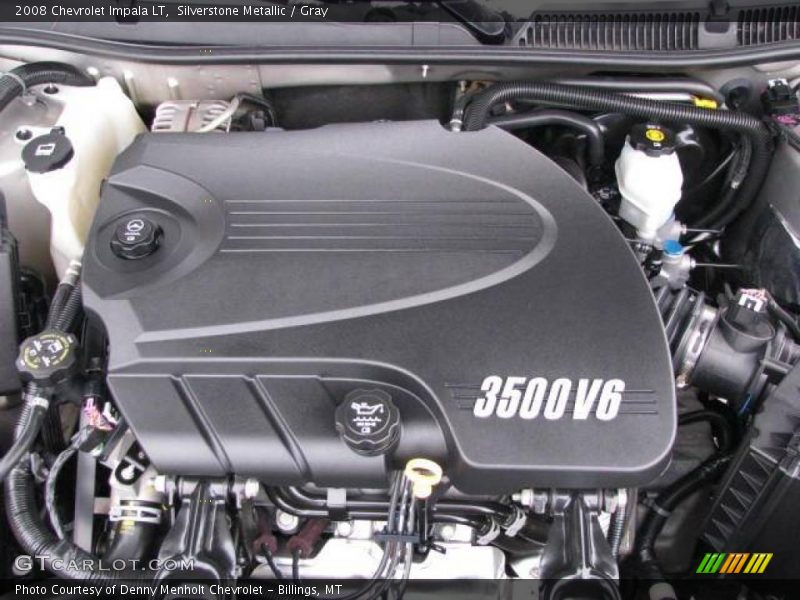 Silverstone Metallic / Gray 2008 Chevrolet Impala LT