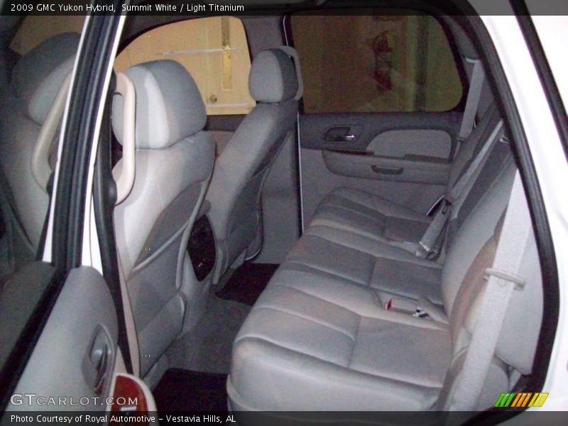 Summit White / Light Titanium 2009 GMC Yukon Hybrid