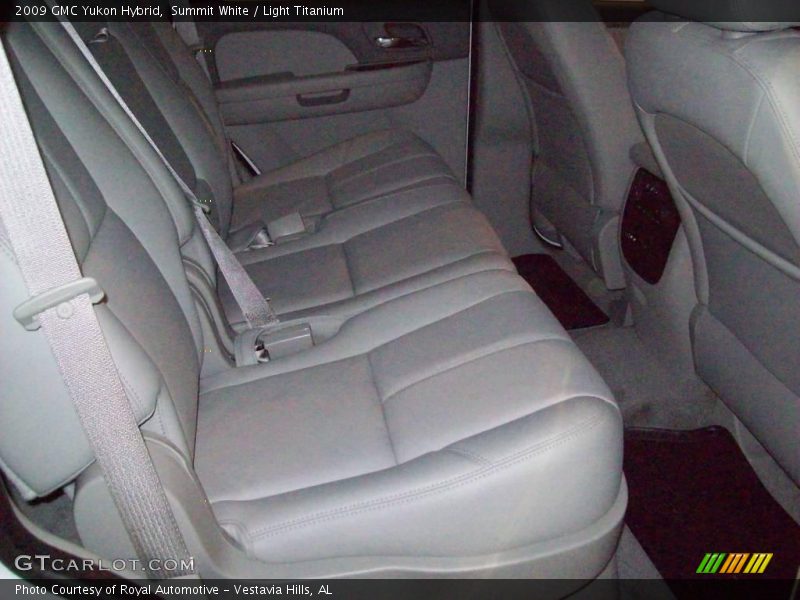 Summit White / Light Titanium 2009 GMC Yukon Hybrid