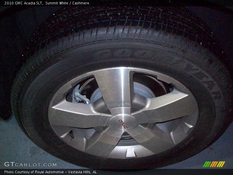 Summit White / Cashmere 2010 GMC Acadia SLT
