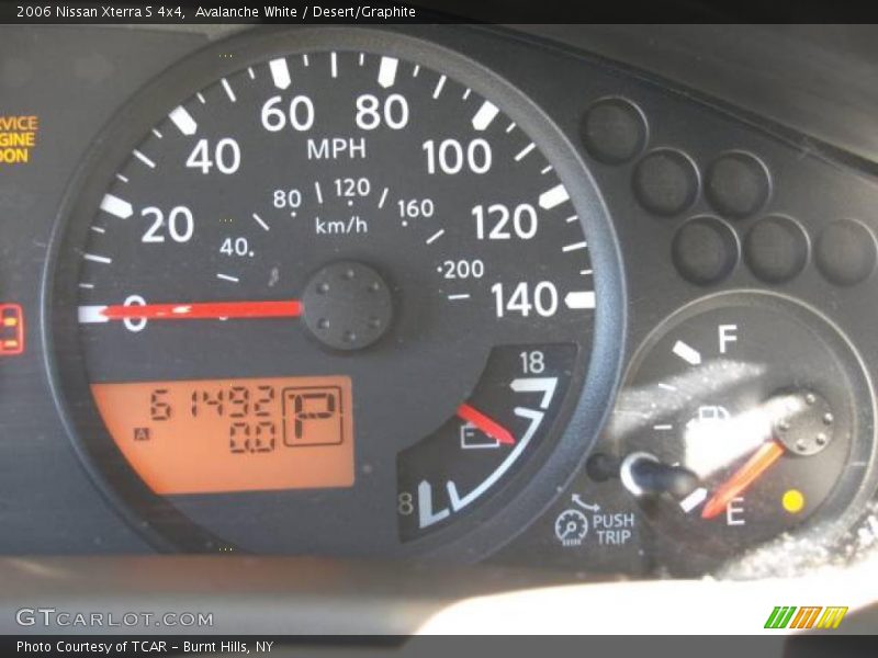 Avalanche White / Desert/Graphite 2006 Nissan Xterra S 4x4