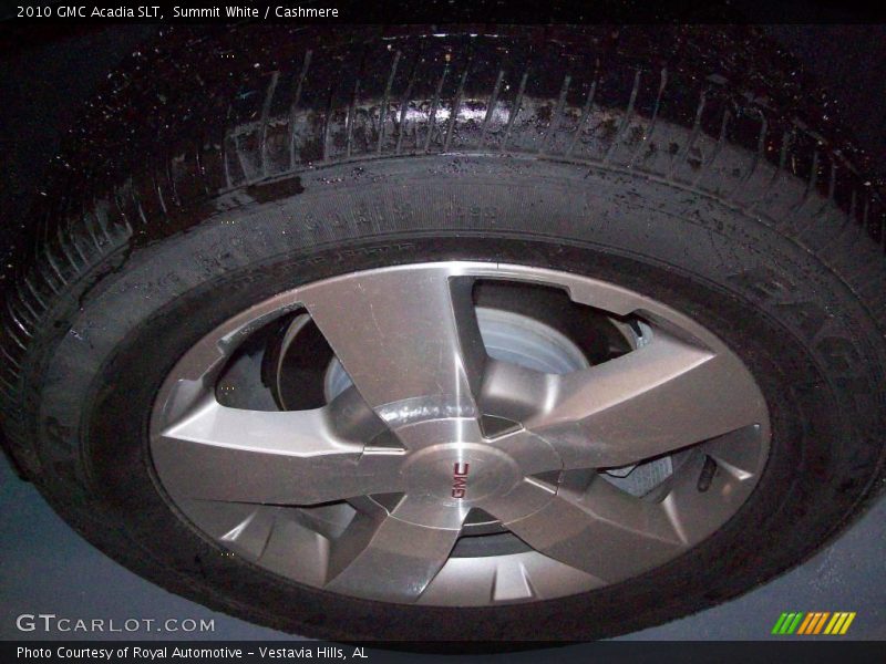 Summit White / Cashmere 2010 GMC Acadia SLT