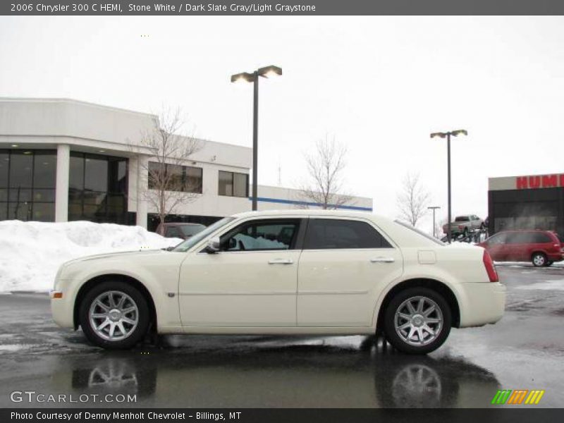 Stone White / Dark Slate Gray/Light Graystone 2006 Chrysler 300 C HEMI