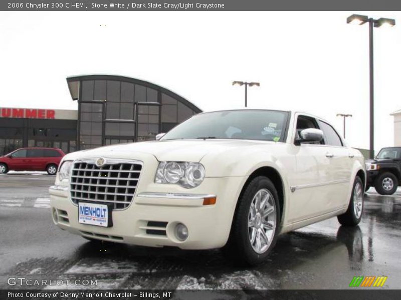 Stone White / Dark Slate Gray/Light Graystone 2006 Chrysler 300 C HEMI