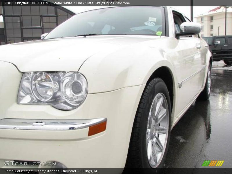 Stone White / Dark Slate Gray/Light Graystone 2006 Chrysler 300 C HEMI