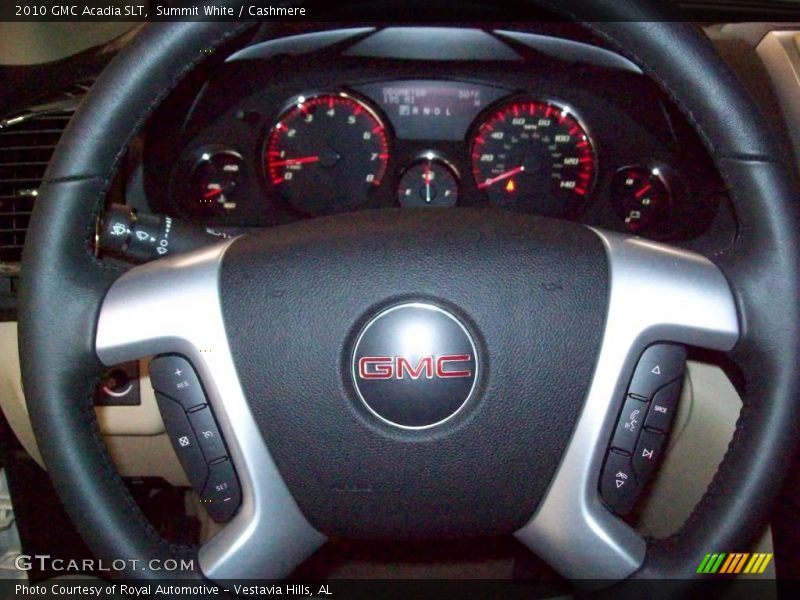 Summit White / Cashmere 2010 GMC Acadia SLT