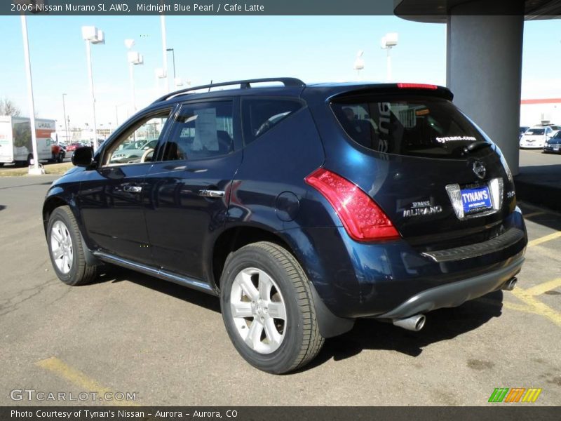 Midnight Blue Pearl / Cafe Latte 2006 Nissan Murano SL AWD