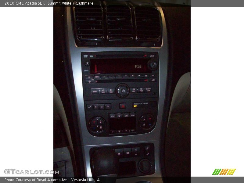 Summit White / Cashmere 2010 GMC Acadia SLT