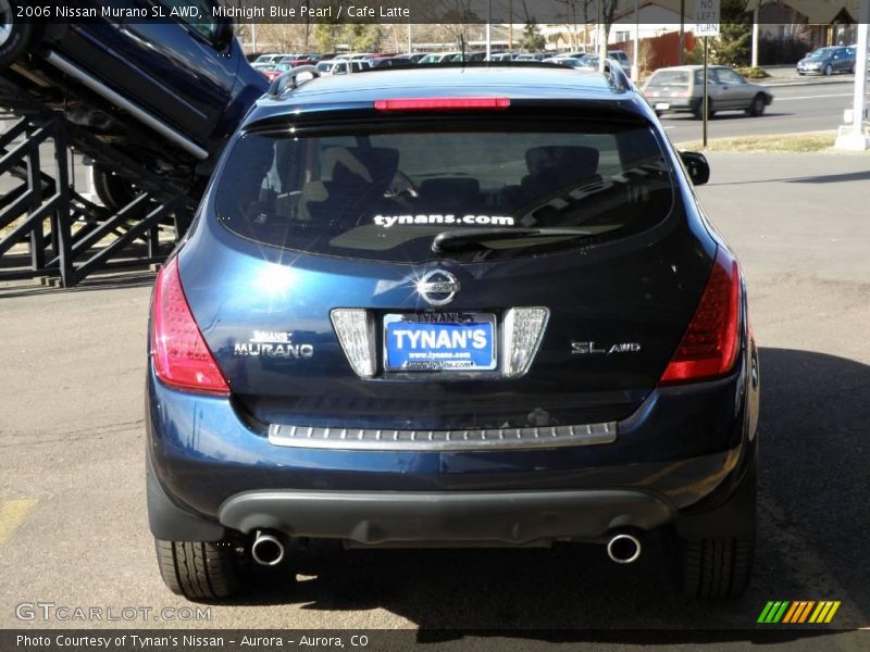 Midnight Blue Pearl / Cafe Latte 2006 Nissan Murano SL AWD