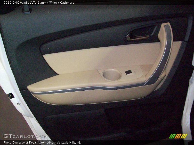Summit White / Cashmere 2010 GMC Acadia SLT