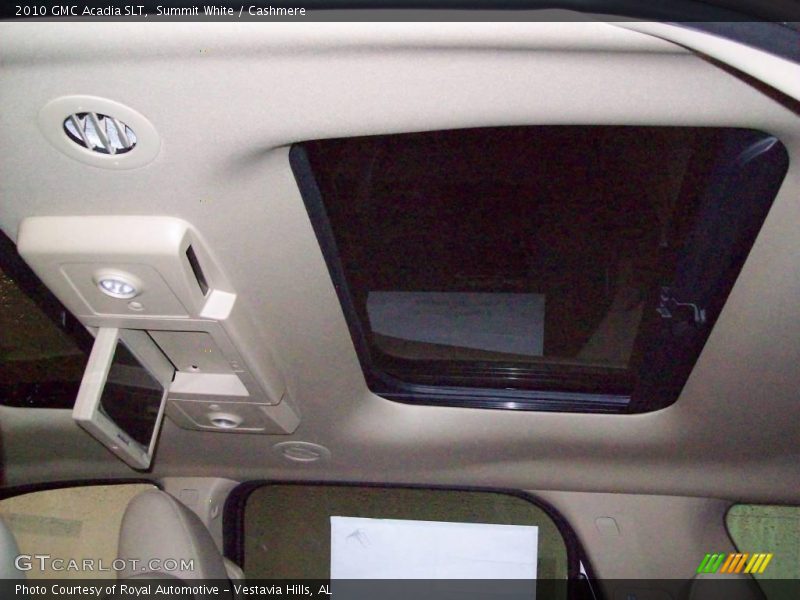 Summit White / Cashmere 2010 GMC Acadia SLT