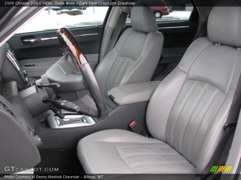 Stone White / Dark Slate Gray/Light Graystone 2006 Chrysler 300 C HEMI