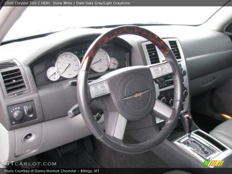 Stone White / Dark Slate Gray/Light Graystone 2006 Chrysler 300 C HEMI