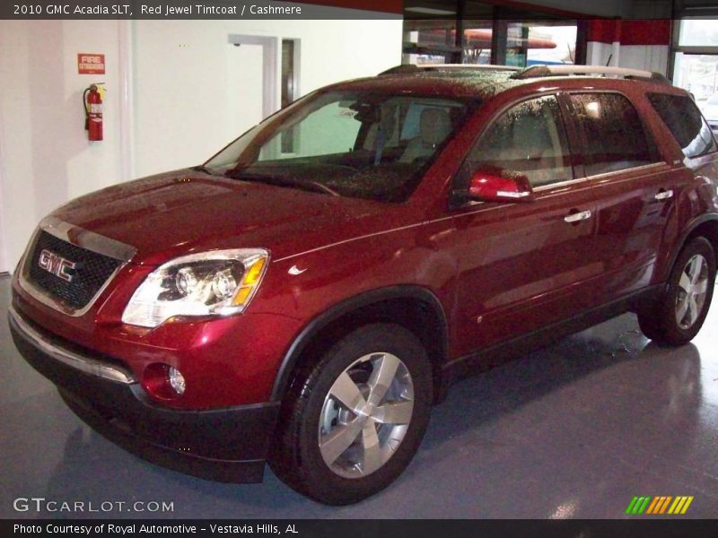 Red Jewel Tintcoat / Cashmere 2010 GMC Acadia SLT