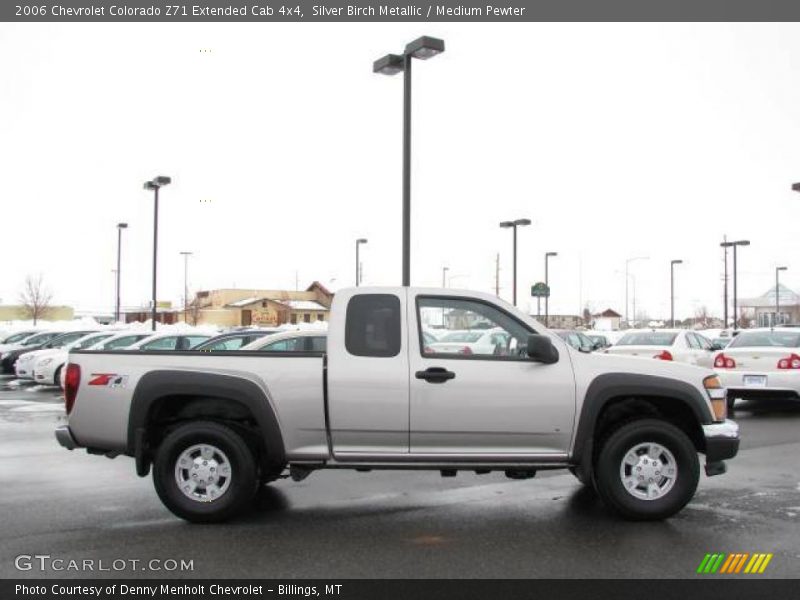 Silver Birch Metallic / Medium Pewter 2006 Chevrolet Colorado Z71 Extended Cab 4x4