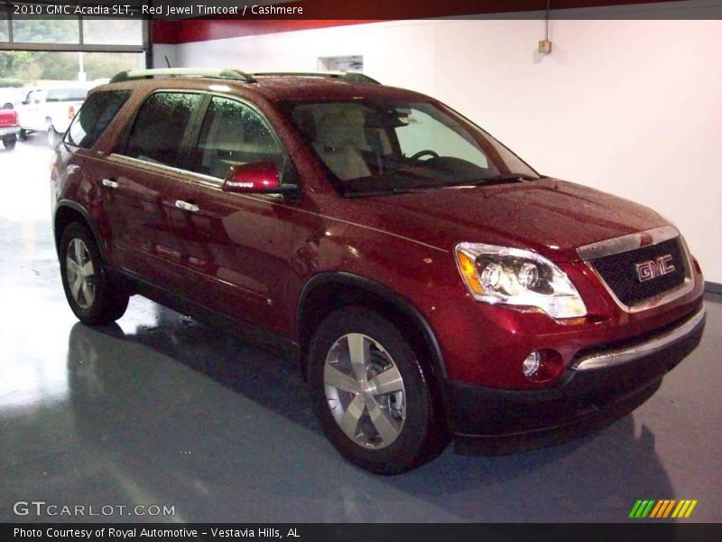 Red Jewel Tintcoat / Cashmere 2010 GMC Acadia SLT