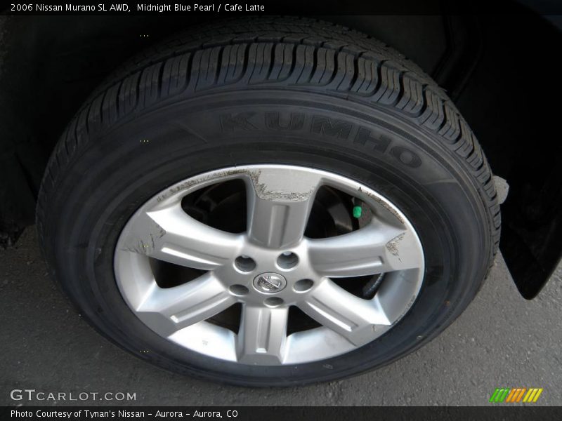 Midnight Blue Pearl / Cafe Latte 2006 Nissan Murano SL AWD