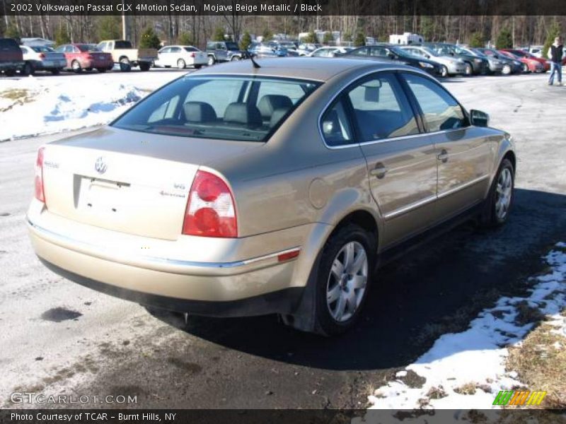 Mojave Beige Metallic / Black 2002 Volkswagen Passat GLX 4Motion Sedan