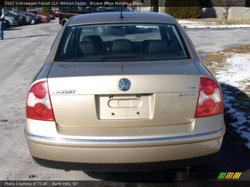 Mojave Beige Metallic / Black 2002 Volkswagen Passat GLX 4Motion Sedan