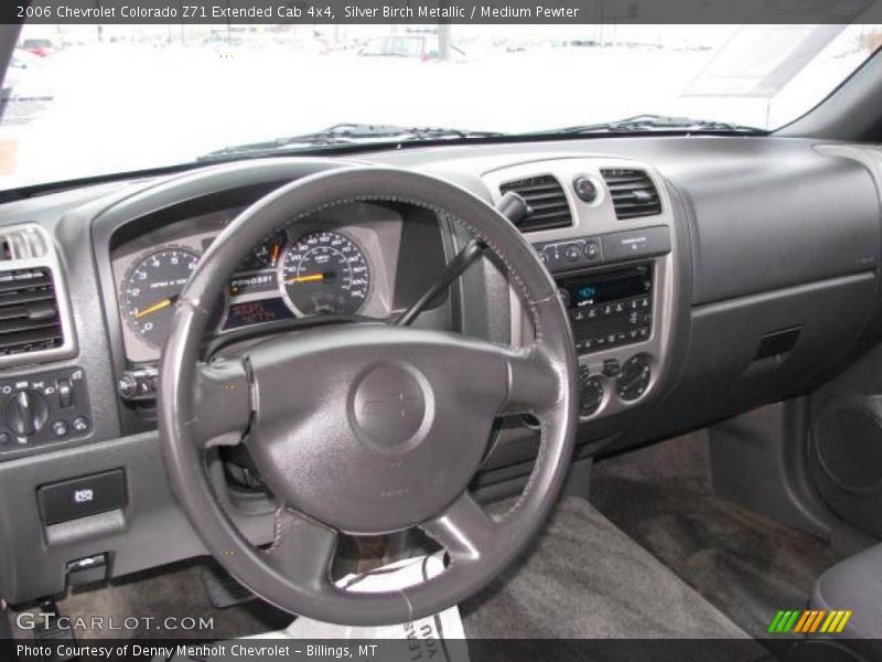 Silver Birch Metallic / Medium Pewter 2006 Chevrolet Colorado Z71 Extended Cab 4x4