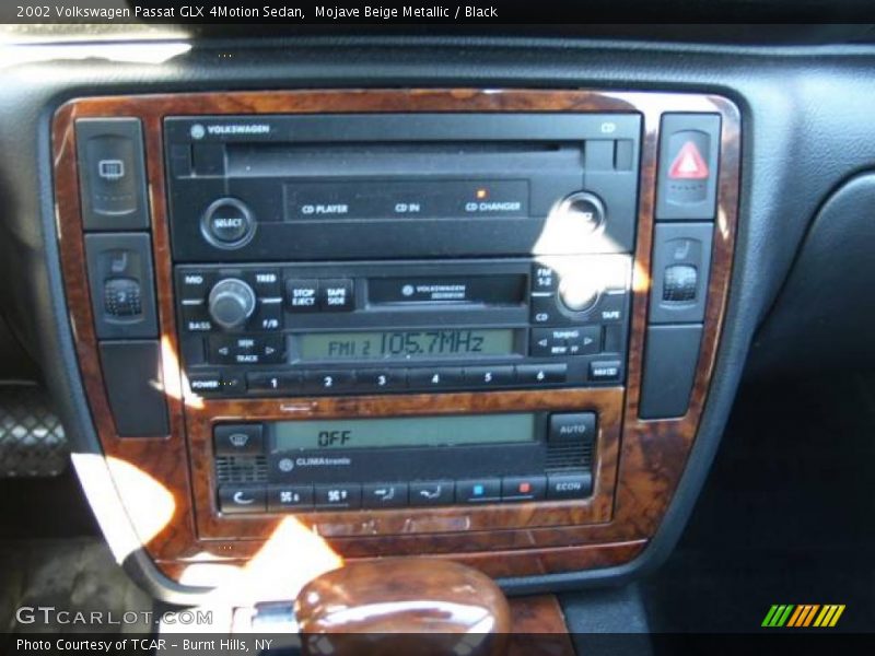 Mojave Beige Metallic / Black 2002 Volkswagen Passat GLX 4Motion Sedan