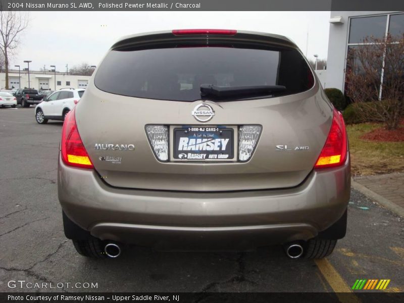 Polished Pewter Metallic / Charcoal 2004 Nissan Murano SL AWD