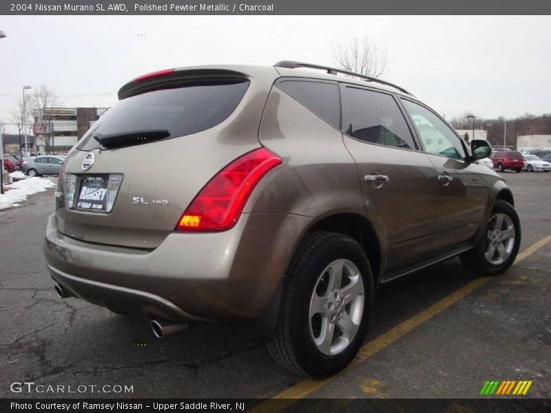 Polished Pewter Metallic / Charcoal 2004 Nissan Murano SL AWD