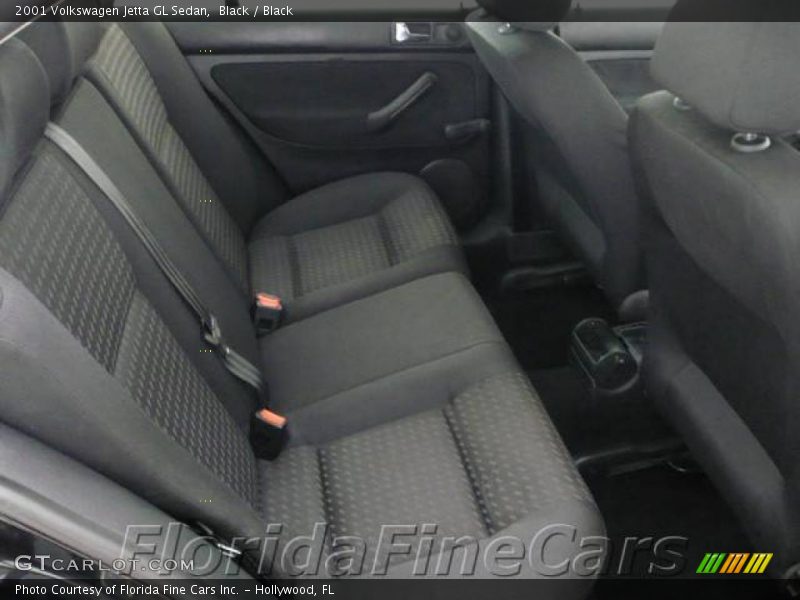 Black / Black 2001 Volkswagen Jetta GL Sedan