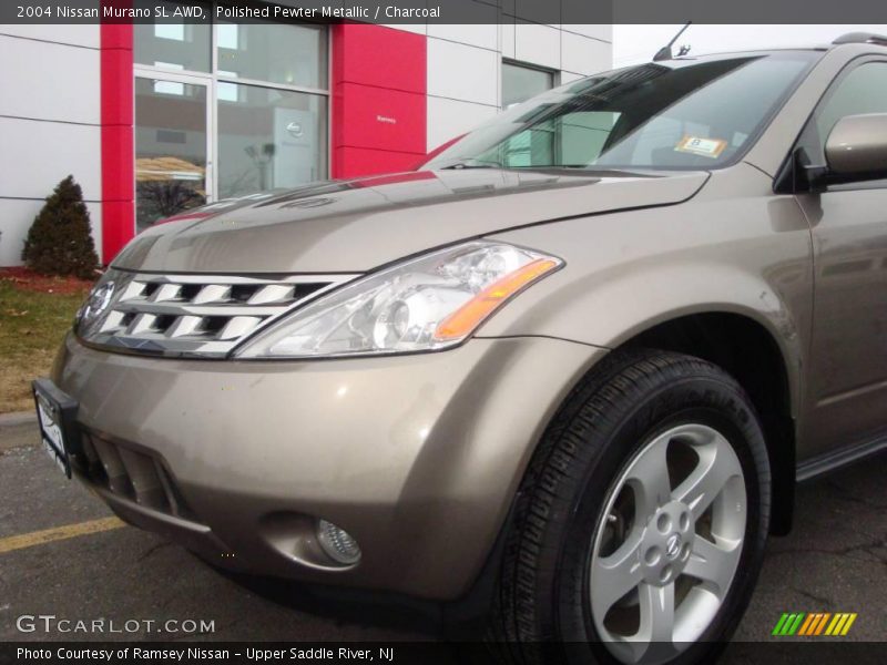 Polished Pewter Metallic / Charcoal 2004 Nissan Murano SL AWD