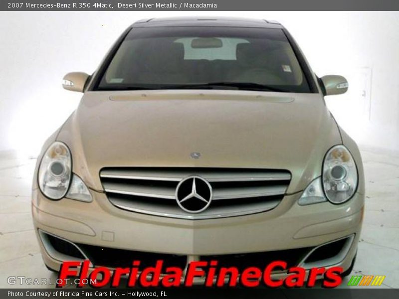 Desert Silver Metallic / Macadamia 2007 Mercedes-Benz R 350 4Matic