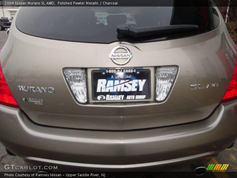 Polished Pewter Metallic / Charcoal 2004 Nissan Murano SL AWD