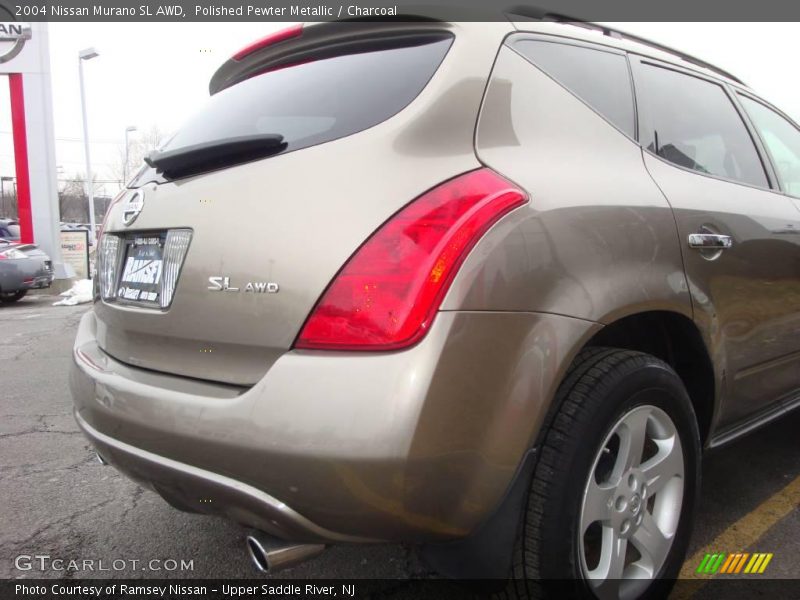 Polished Pewter Metallic / Charcoal 2004 Nissan Murano SL AWD