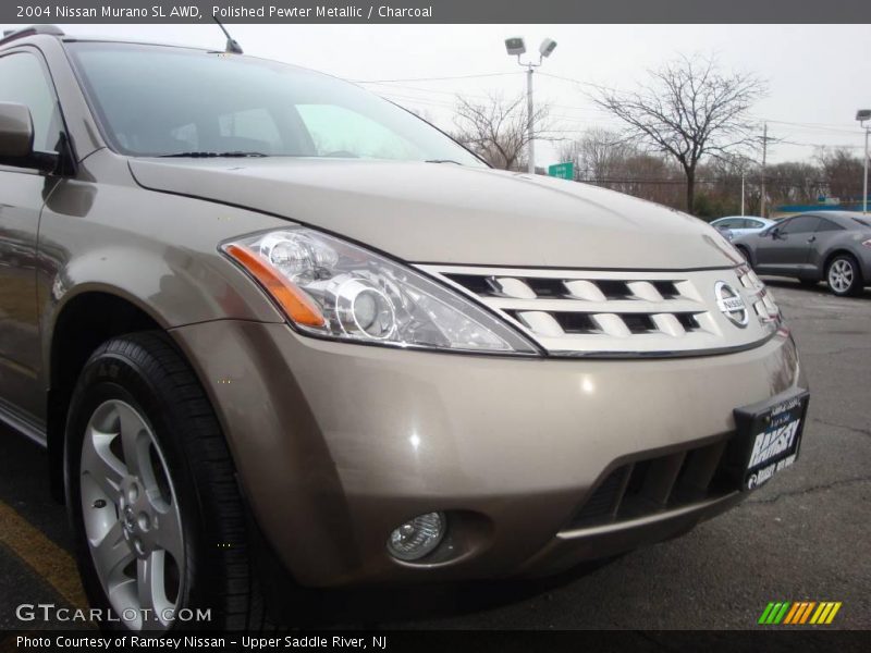 Polished Pewter Metallic / Charcoal 2004 Nissan Murano SL AWD