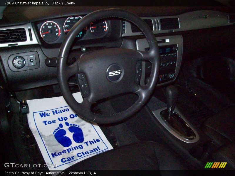 Black / Ebony 2009 Chevrolet Impala SS