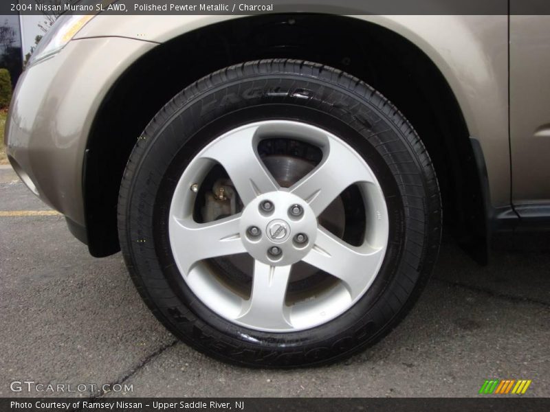 Polished Pewter Metallic / Charcoal 2004 Nissan Murano SL AWD