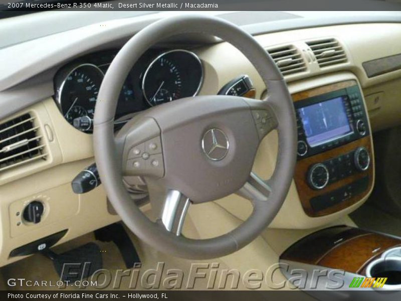 Desert Silver Metallic / Macadamia 2007 Mercedes-Benz R 350 4Matic