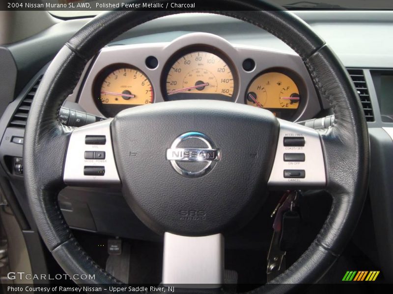 Polished Pewter Metallic / Charcoal 2004 Nissan Murano SL AWD
