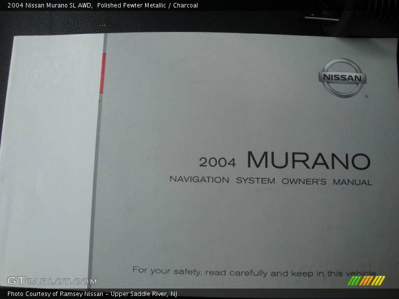 Polished Pewter Metallic / Charcoal 2004 Nissan Murano SL AWD