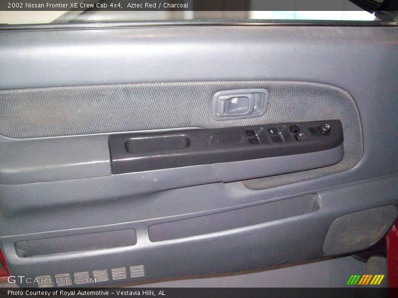 Aztec Red / Charcoal 2002 Nissan Frontier XE Crew Cab 4x4