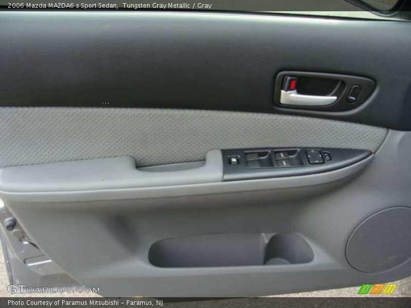 Tungsten Gray Metallic / Gray 2006 Mazda MAZDA6 s Sport Sedan
