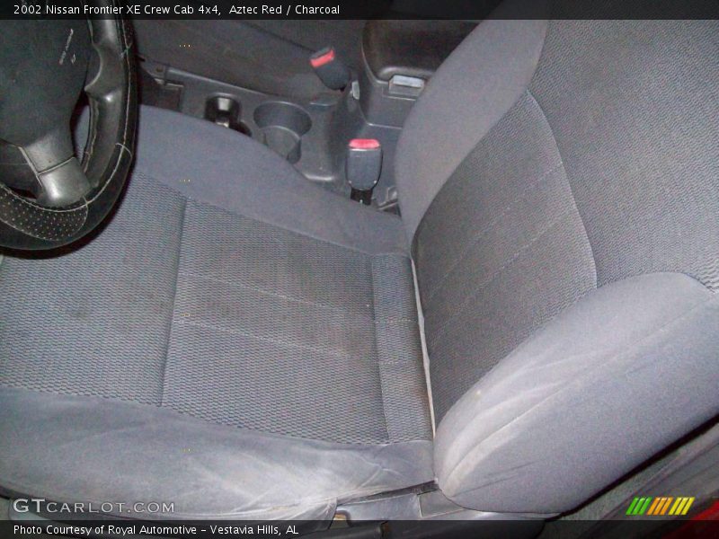 Aztec Red / Charcoal 2002 Nissan Frontier XE Crew Cab 4x4